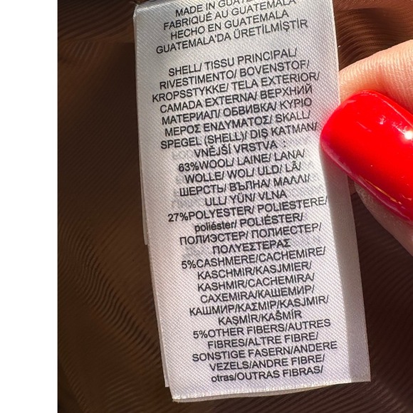 Lauren Ralph Lauren NWOT Classic Camel Belted Wool Blend Wrap Cashmere Coat S 12 - Picture 13 of 16